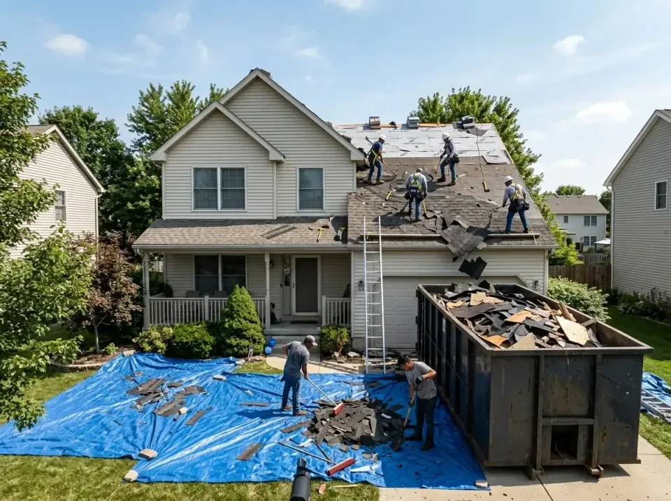 roof-replacement-debris-remova-004 — frequently asked questions, Cheapest Dumpster Rentals in Benton, LA